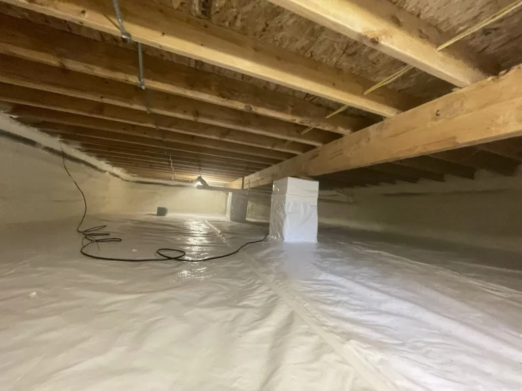 What Changes After Crawl Space Encapsulation Is Added Beneath an Existing Property?